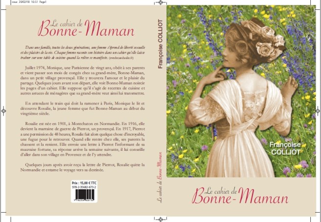 Couverture définitive du cahier de Bonne-Maman
