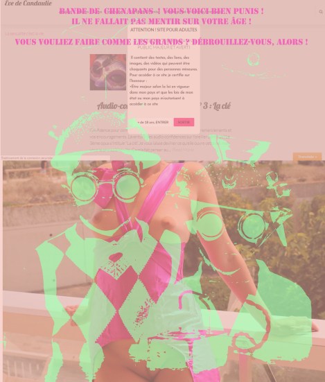 deux tits garçons déguisés bien punis